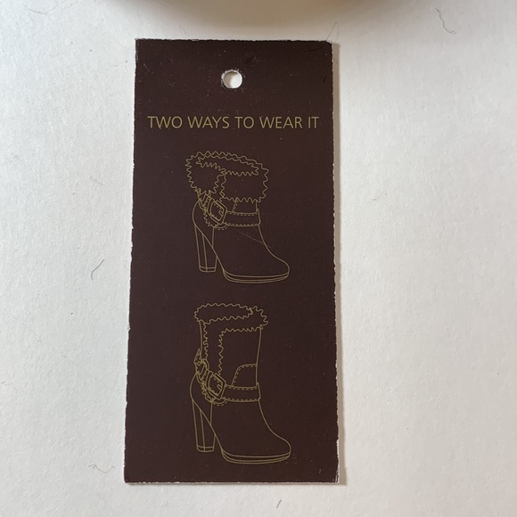 Dana Buchanan Connie Faux Fur Trim Ankle Boots - Picture 14 of 16